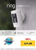 Ring Cámara exterior con batería Pack de 3 (Stick Up Cam) + Cámara interior (Indoor Camera 2.ª gen.) | Cámaras de vigilancia wifi con vídeo HD, comunicación bidireccional | 30 días gratis de Ring Home