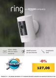 Ring Cámara exterior con batería Pack de 3 (Stick Up Cam) + Cámara interior (Indoor Camera 2.ª gen.) | Cámaras de vigilancia wifi con vídeo HD, comunicación bidireccional | 30 días gratis de Ring Home